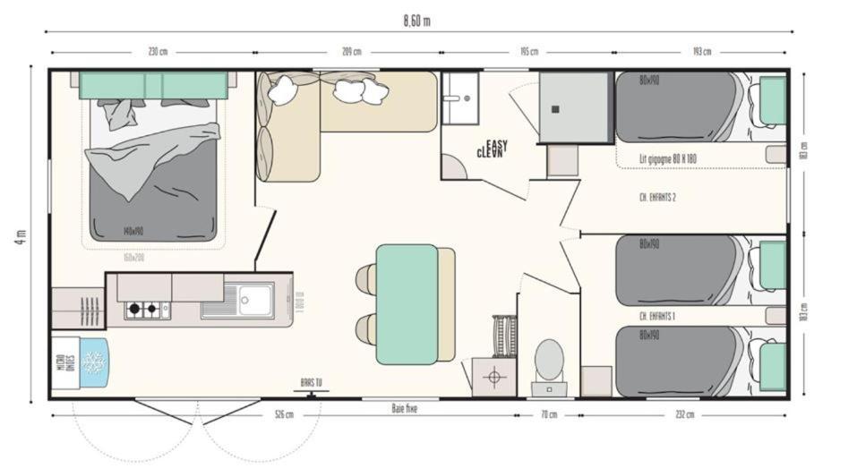 Mobil Home 5-6 Personnes Carry Le Rouet 외부 사진